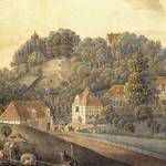 Landschaftspark Spiegelsberge - alte Postkarte
