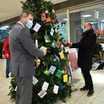 Wunschweihnachtsbaum der Stadt Halberstadt 2021 [(c) Stadt Halberstadt, Pressestelle]