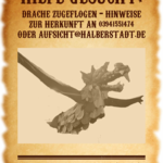 Fahndungsaufruf des Museums Fahndungsaufruf des Museums