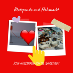 Erster Flohmarkt für Kinder- und Babysachen sowie Blutspendeaktion in der Kneipp Kita Holzbergwichtel