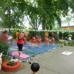 Aufgehende Sonne oder der Baum %u2013 all das beherrschen die kleinen Sonnenschein-Kinder