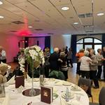 Blick in den Tanzsaal der „Villa Heine“ Blick in den Tanzsaal der „Villa Heine“