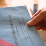 Wahllokal zur Bundestagswahl