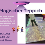 Mitmach-Aktion mit dem Magischen Teppich Mitmach-Aktion mit dem Magischen Teppich